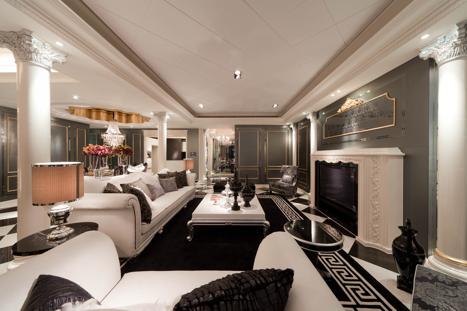 玄武设计_中央公园豪华样板房-4