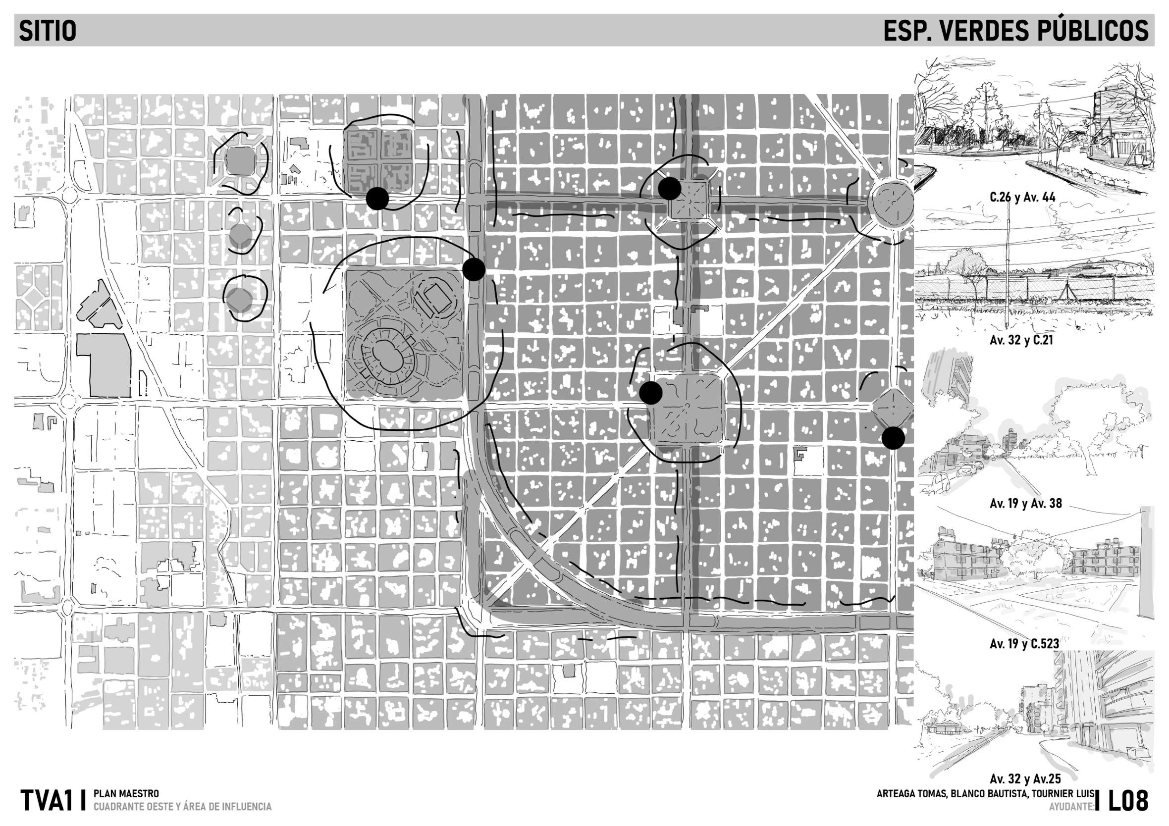 Plan Maestro para el Cuadrante Oeste 城市规划-14