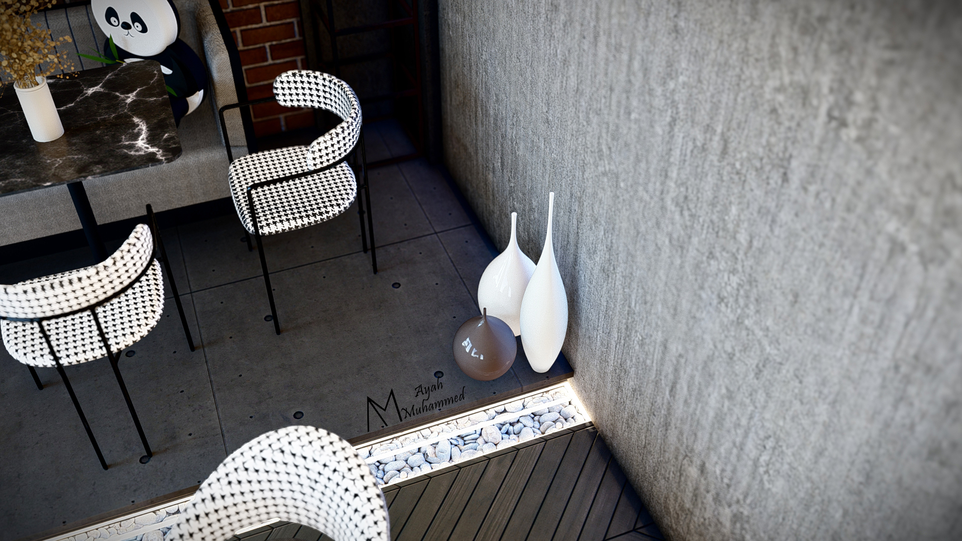 Panda Café 室内设计-14