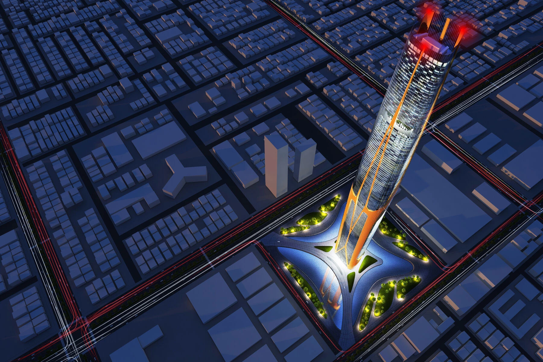 风之塔 · 沙特酒店综合体设计-8