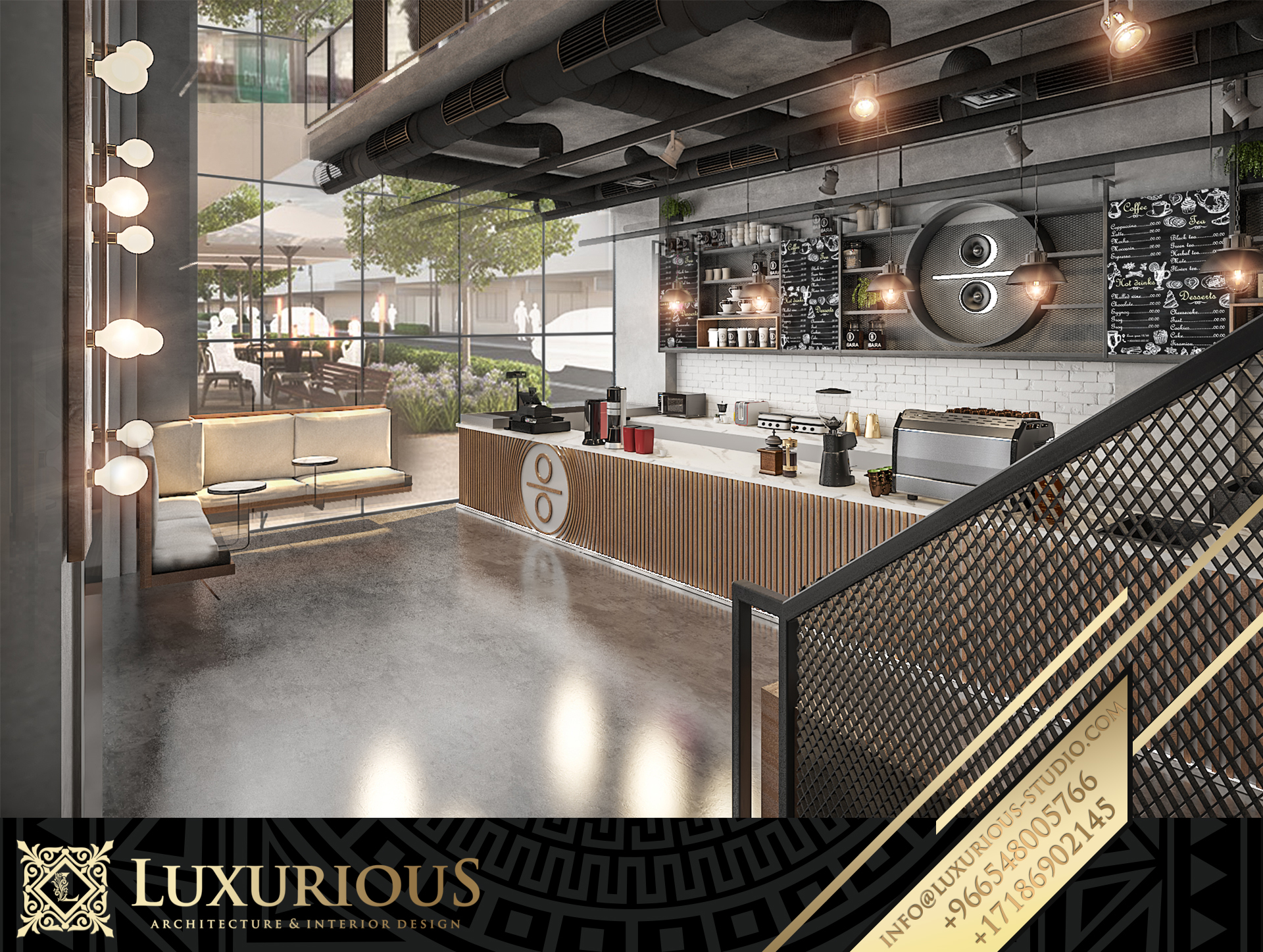 ARABIA CAFE - SAUDI ARABIA | تصميم كوفي شوب ارابيا-3