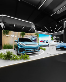 BYD Exhibition 汽车展厅