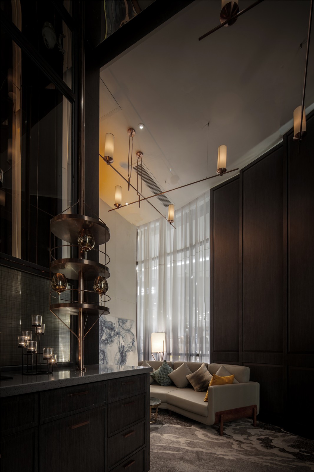 长沙九龙仓国金中心“莫舍”奢华餐厅 上瑞元筑-5