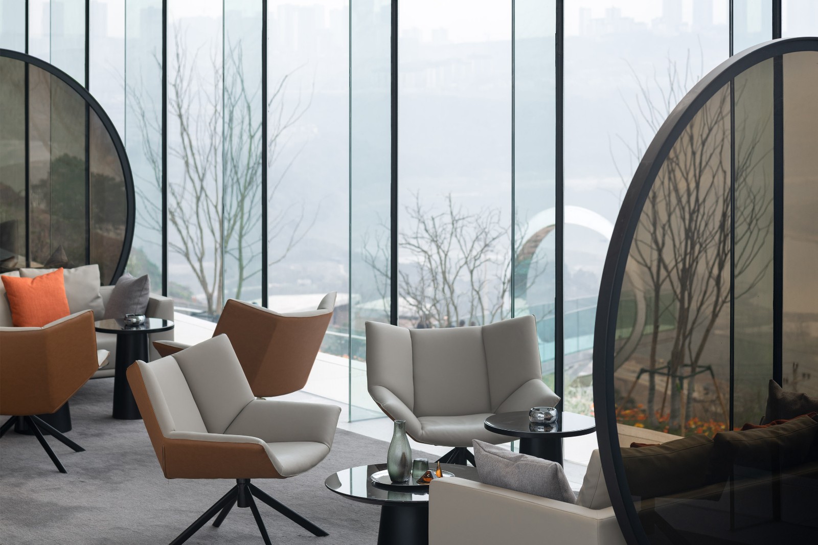 重庆旭辉∙江山雲出售楼中心 | 融入自然的艺术画廊-38