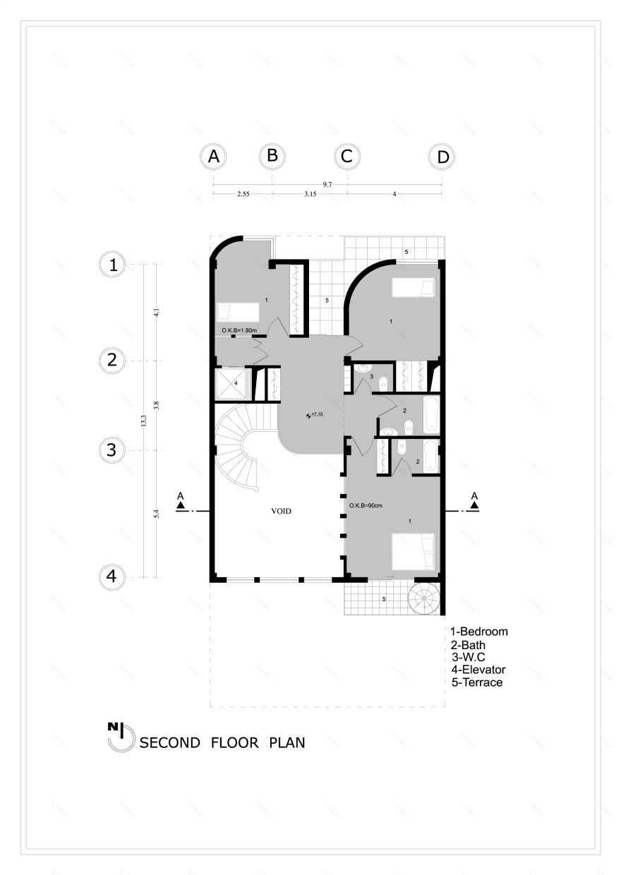 Mostafa Shahbazian & Partners 打造 5000-10000 平方英尺私人住宅-10