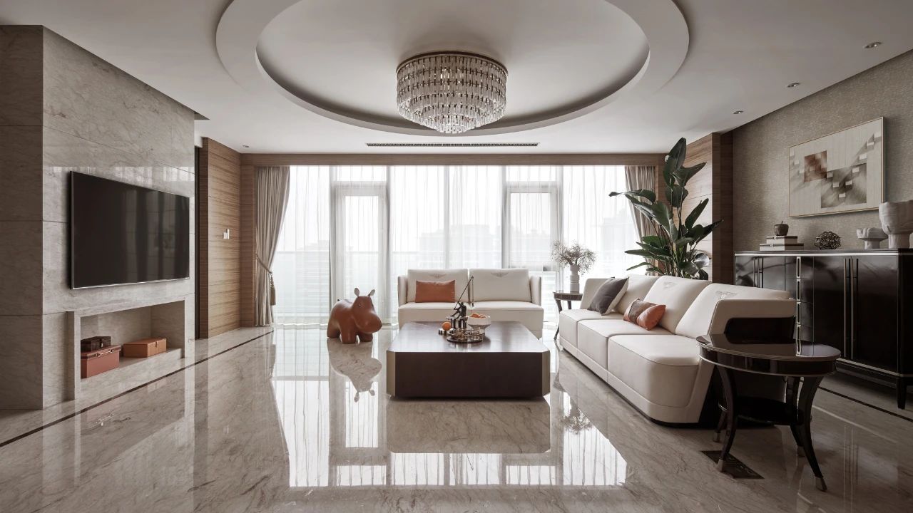 杭州和洛空间设计 | 700㎡港式别墅,精致木质栖所诠释怀旧情怀-1