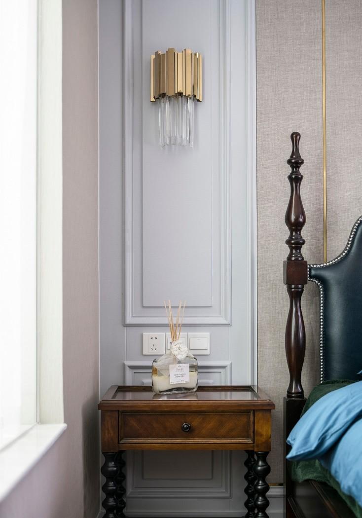 上海谷辰设计丨平层丨【阳光盒子】清爽美式里的优雅慢生活-25