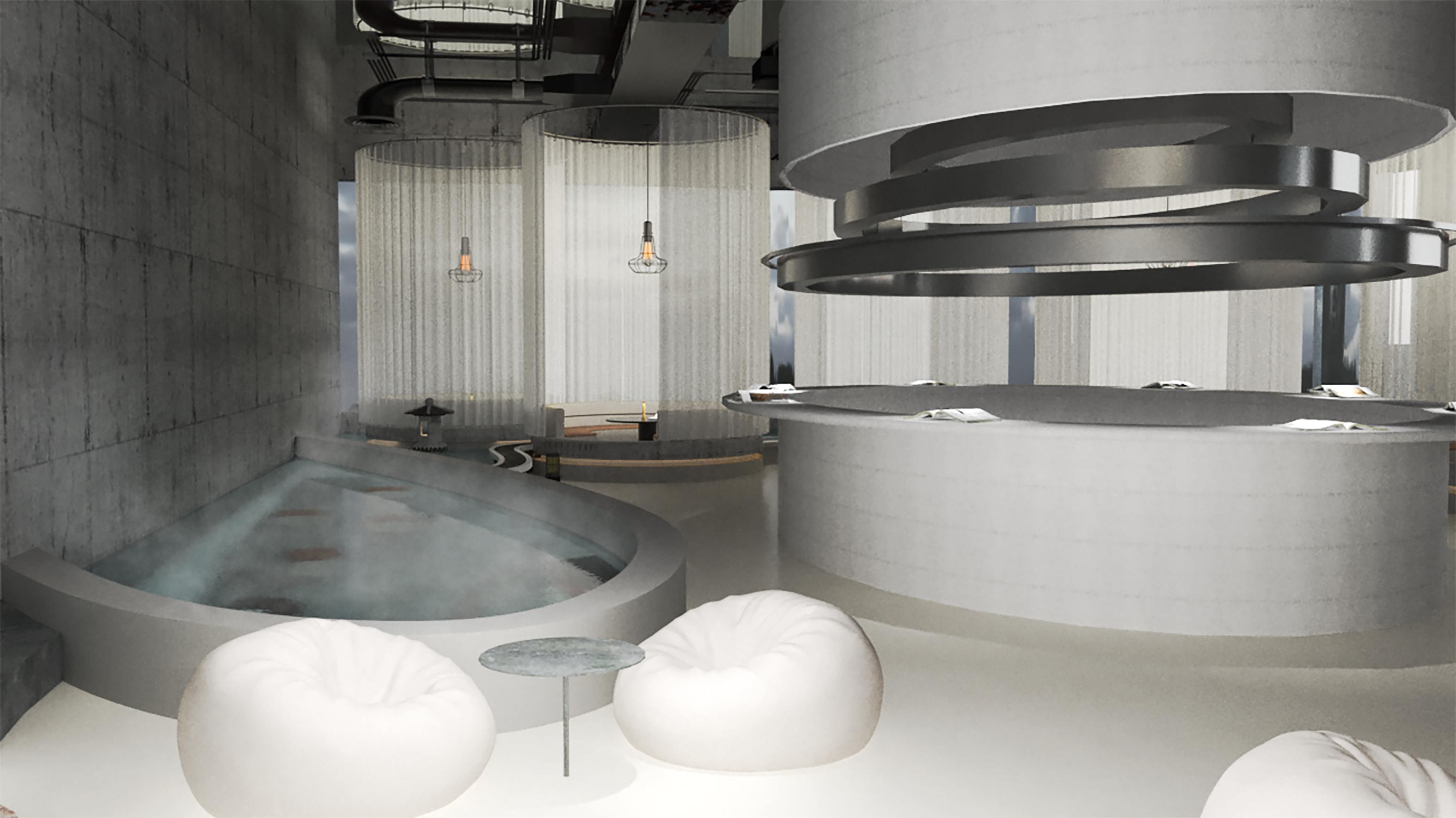 掌枢·数字经济下循环书店概念设计丨成铎,朱文静,王鑫宇-24