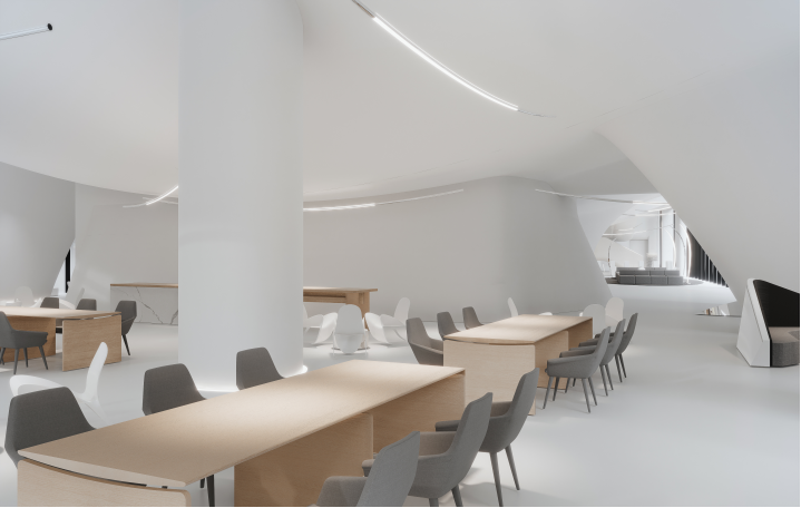 深白 · 国际单位办公楼室内设计丨象蝶设计-25