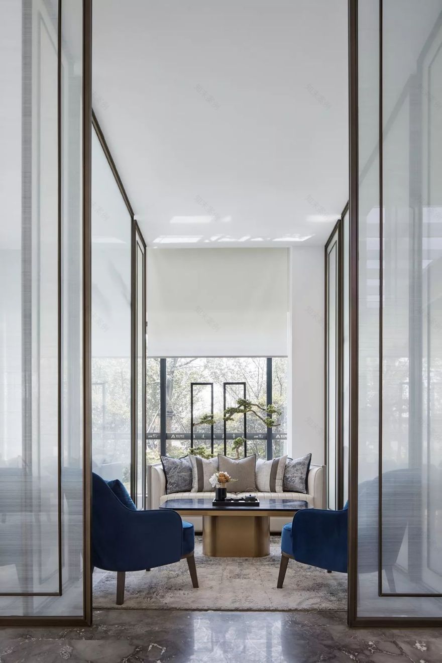 建业桂园销售中心 | 幽境中的艺术空间-19