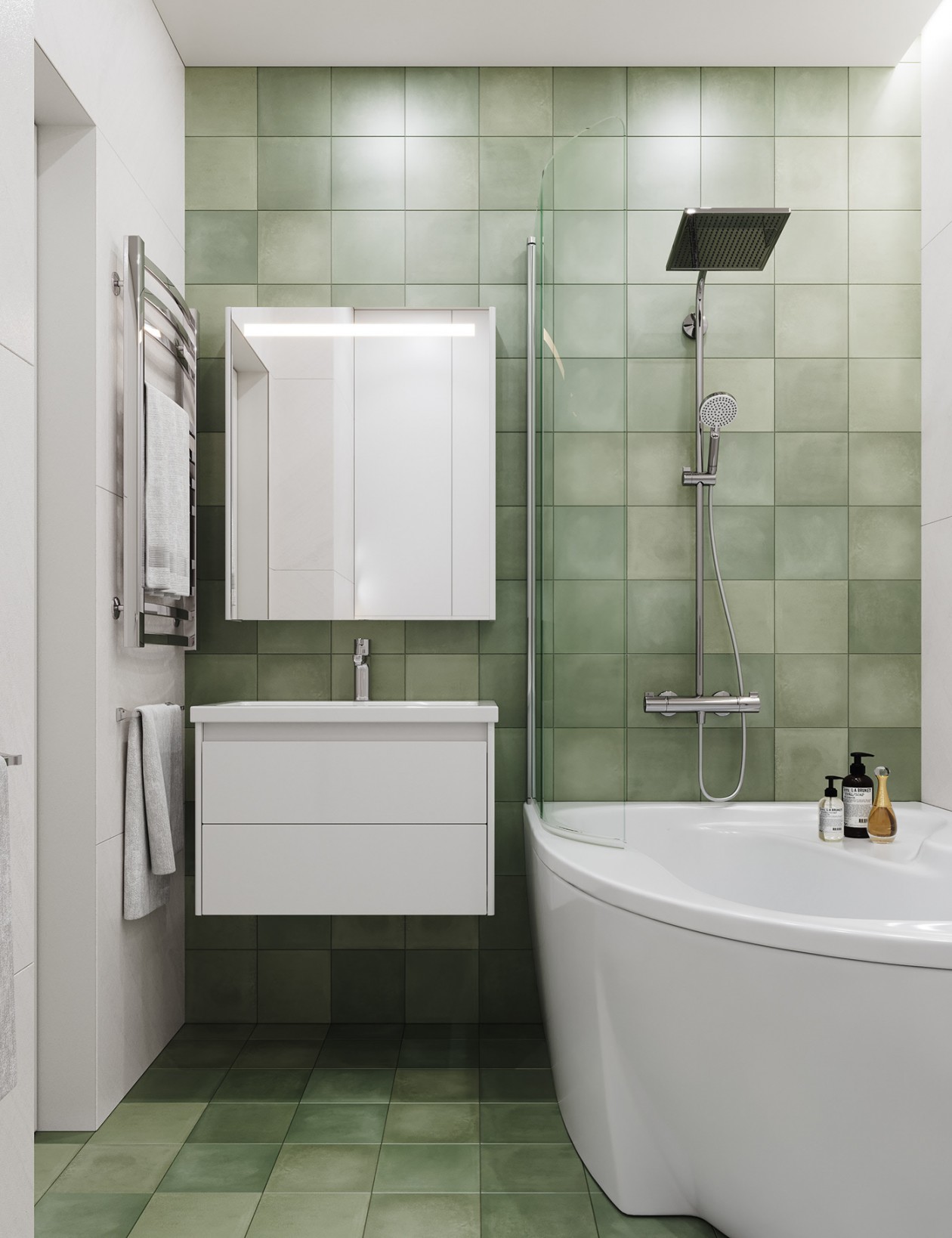 72平 小空间设计 清新范儿-18