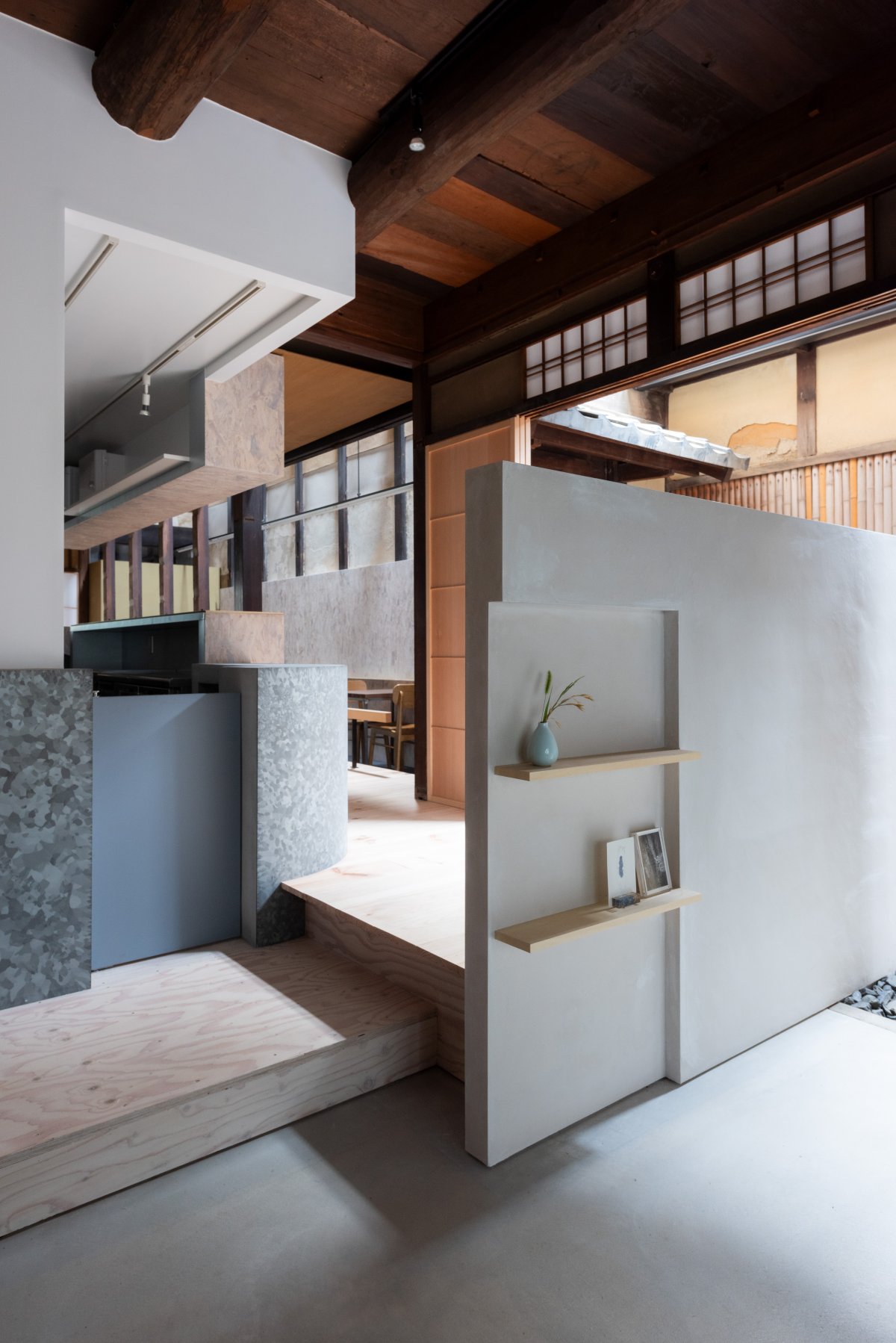 Kawamichiya Koshoan 荞麦面店丨日本京都丨tdAtelierEndoShojiroDesign-9