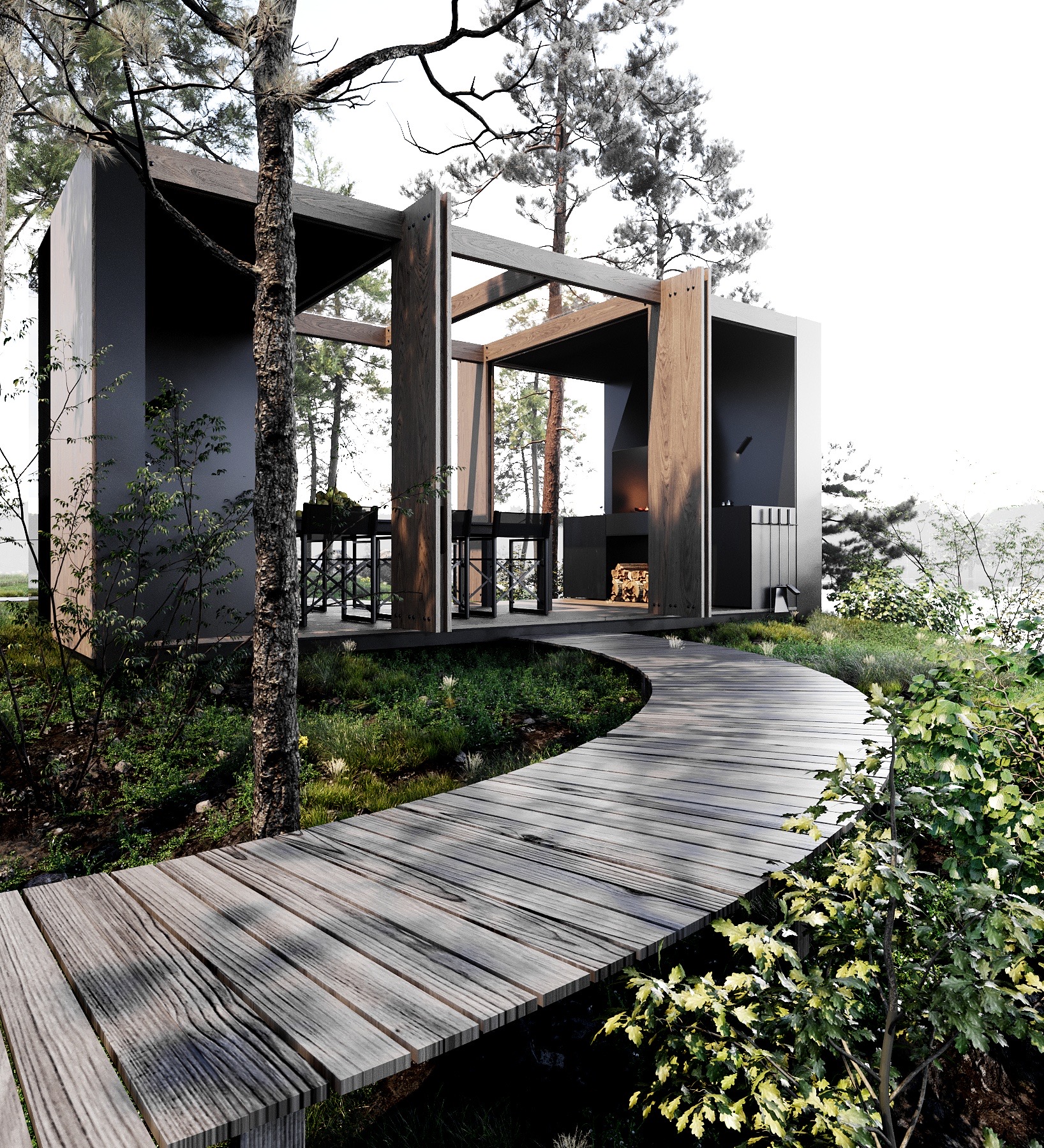 Project HD# Летние кухни SLB-1