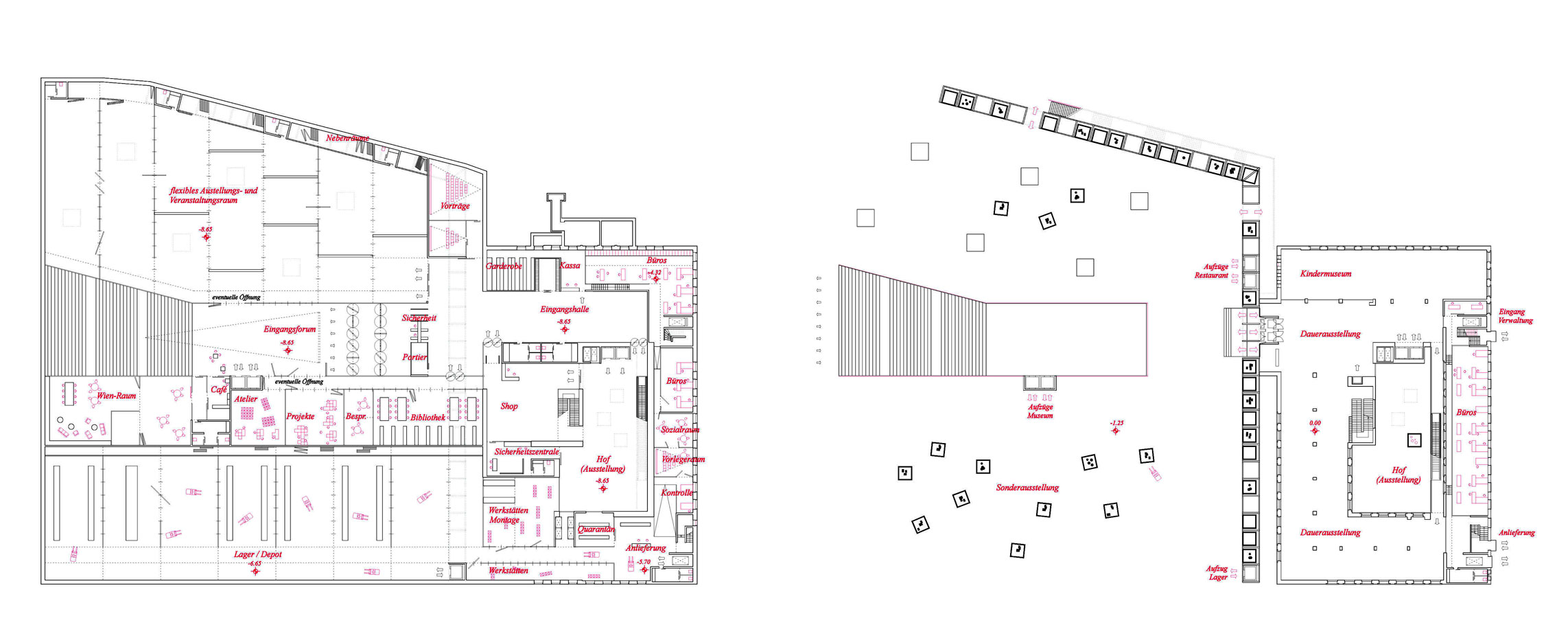 维也纳城市博物馆扩建竞赛方案丨奥地利维也纳-13