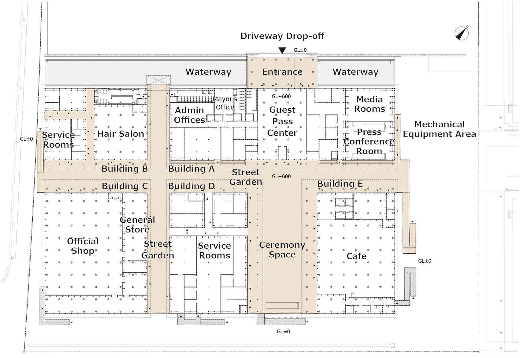 奥运村 Village Plaza丨日本东京丨日建设计-51