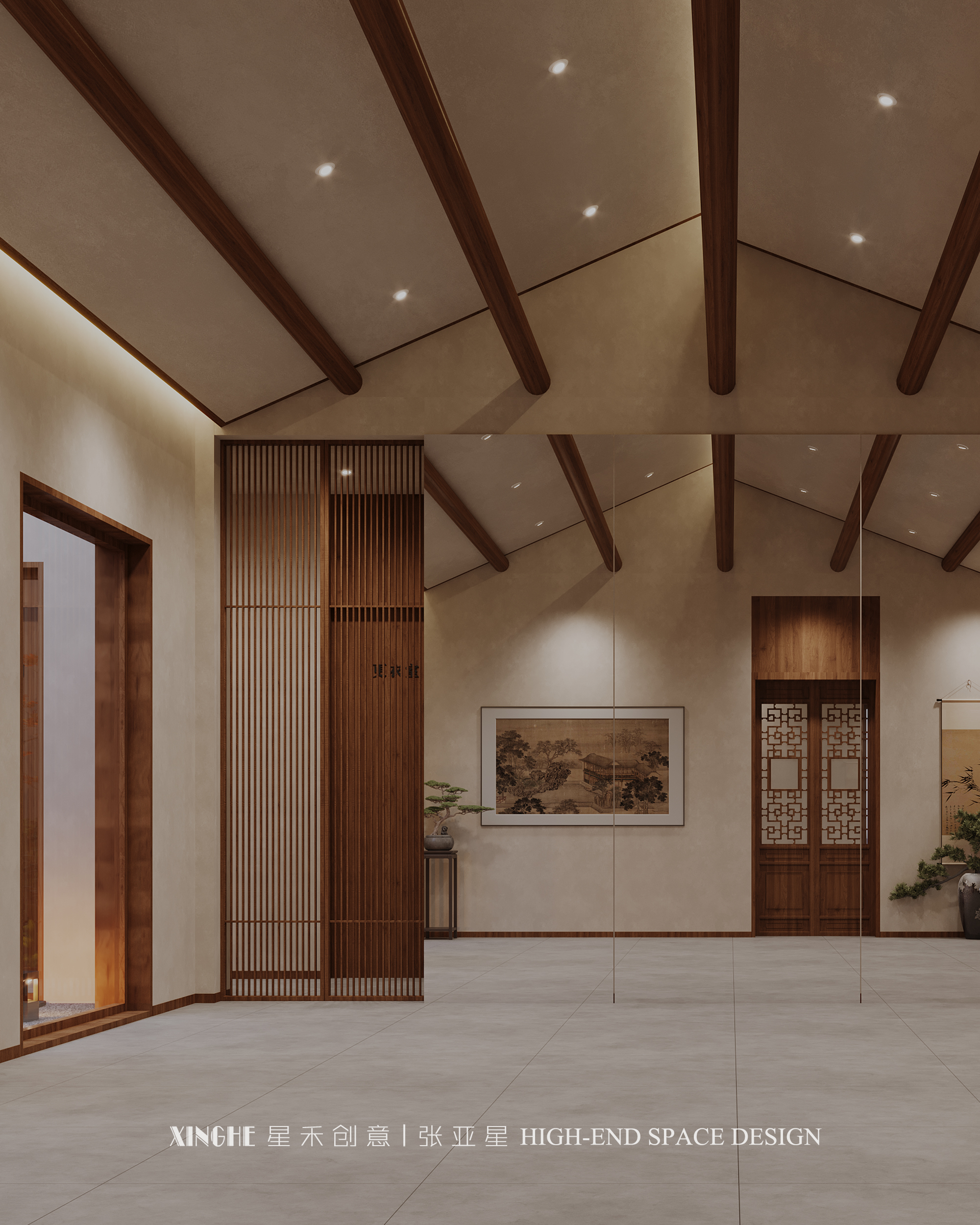 淄博宋风太极拳馆  涵虚丨中国淄博丨星禾创意空间设计-21