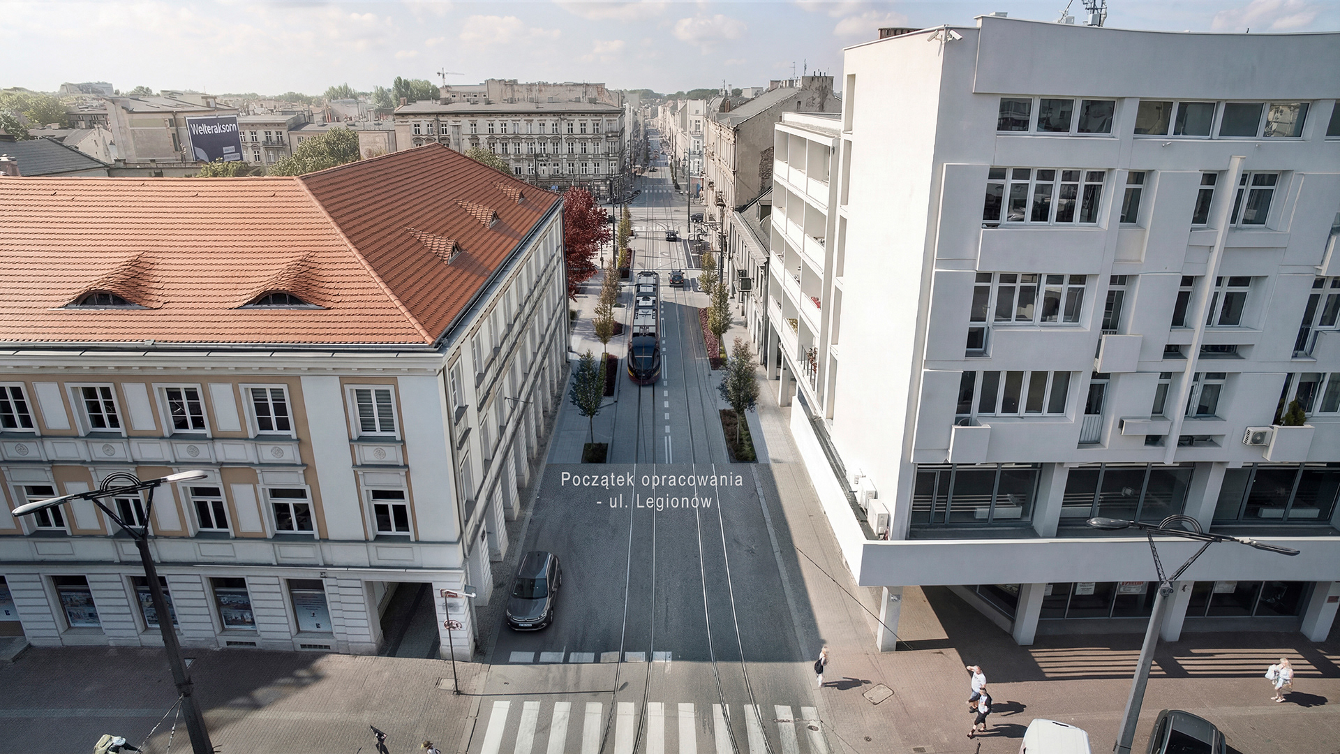 Łódź的Legionów和Cmentarna街道重建可视化丨波兰罗兹-24