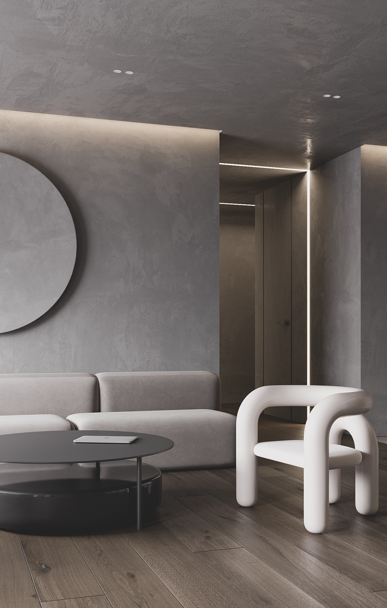 170㎡简约风公寓 舒适而时尚，-6