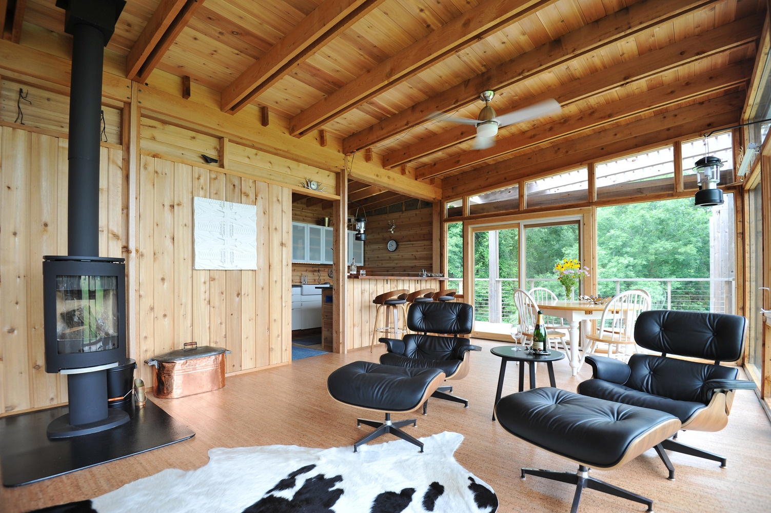 爱荷华州玻璃小屋，环保设计融入大自然-58