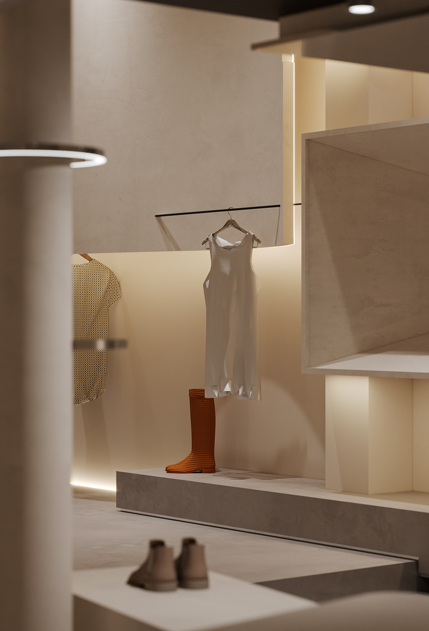 涩谷女装店设计丨唯·设计-16