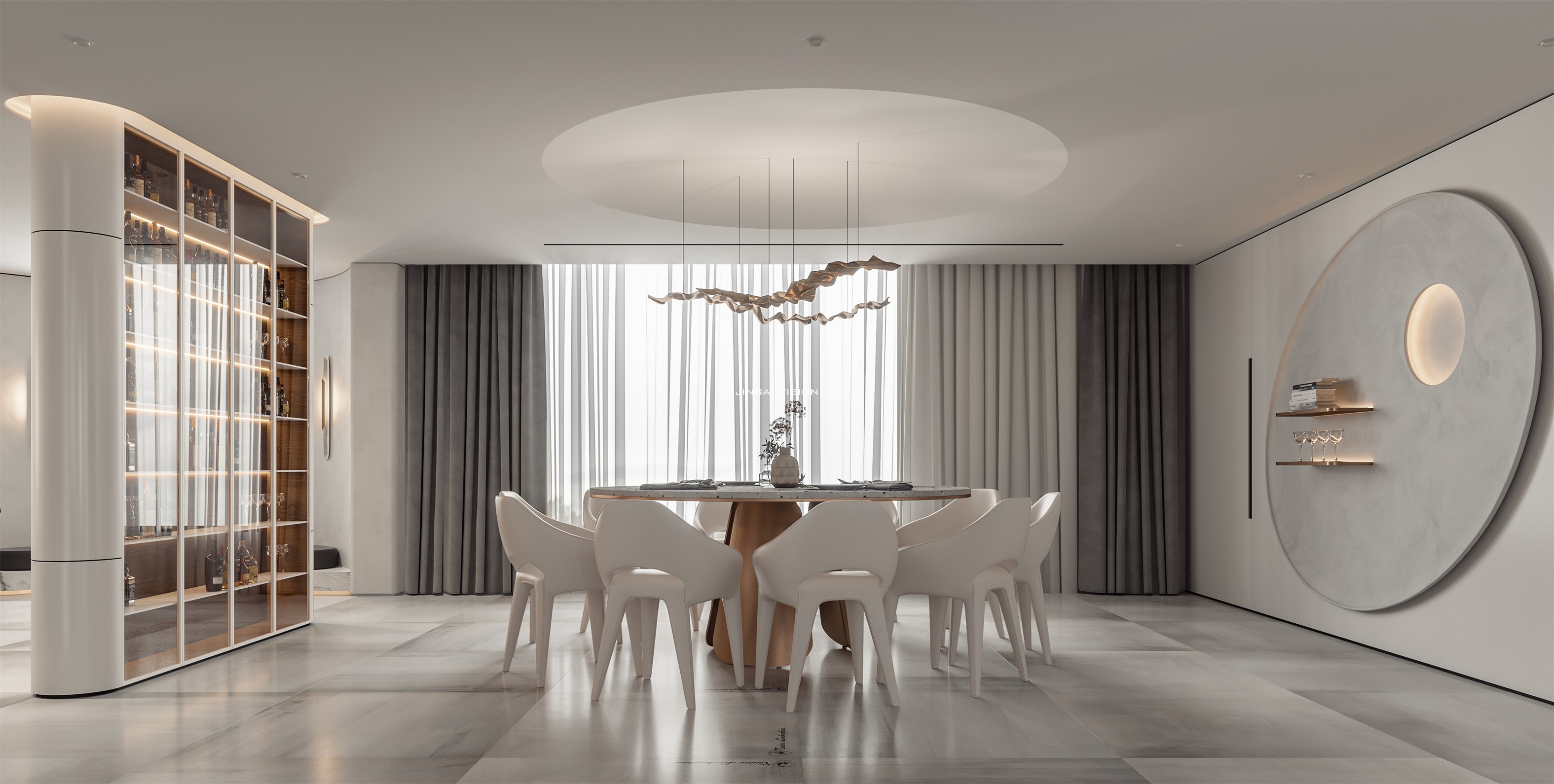 1700㎡豪华别墅设计丨中国义乌丨G SPACE DESIGN-28