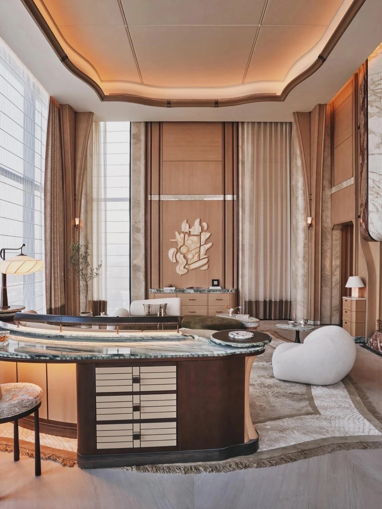 金地御湖颂丨中国广州丨硬装矩阵纵横,软装矩阵鸣翠-62