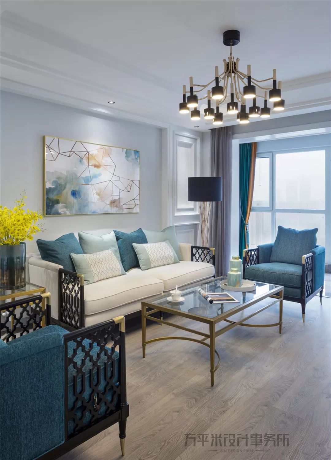 124 平美式轻奢家居，功能与美感兼具-30