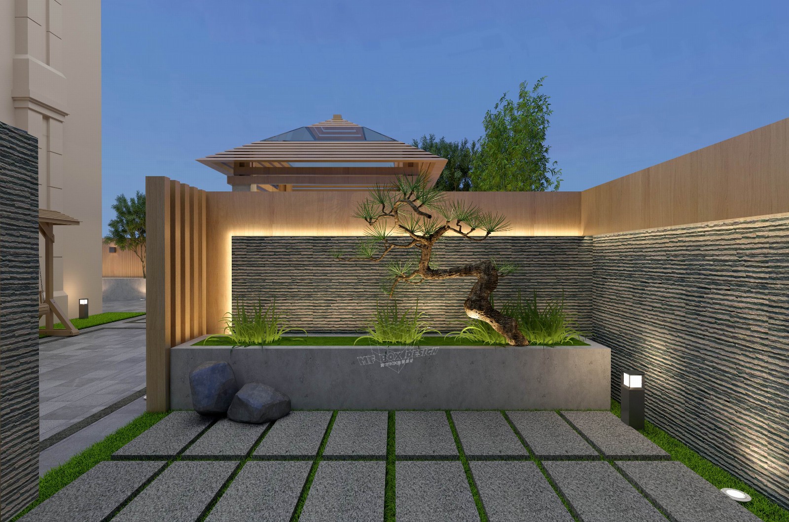 归心自然—大宅空间设计-24