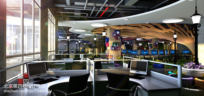 嘉和创意办公空间丨北京第四巷建筑装饰设计有限公司-10