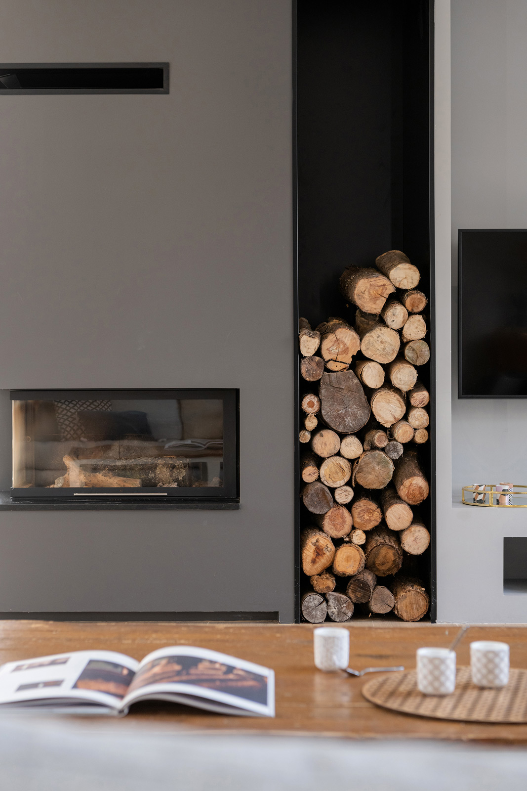 村庄房屋改造成现代别墅项目丨法国丨Soleil Noir（室内建筑师）,Skéa Designer-21