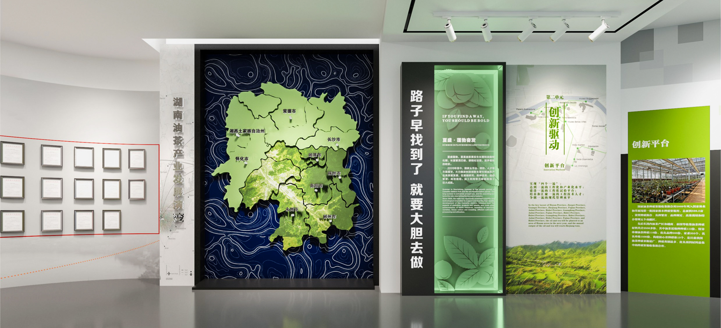 祁阳油茶博物馆展厅篇（一）2022年 设计施工-6