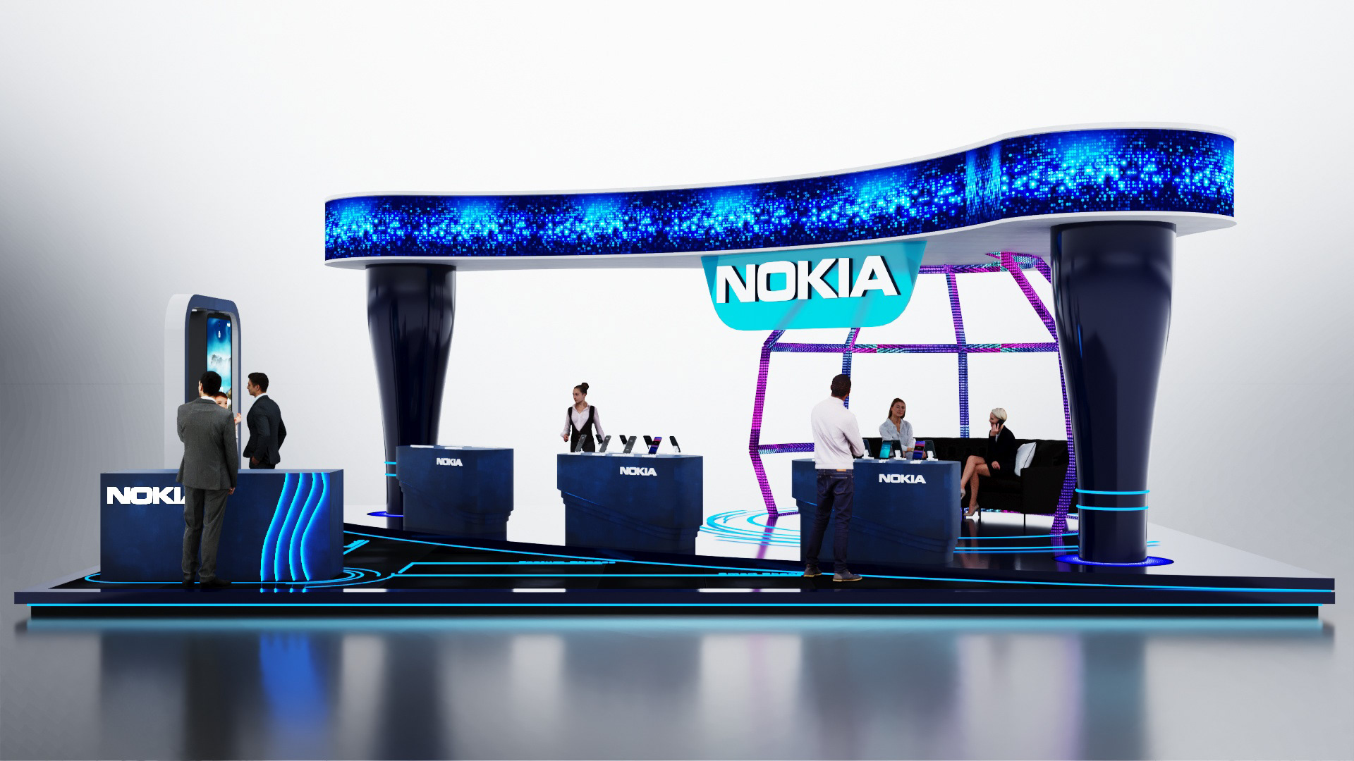 Nokia Exhibition Proposal @ ICT 2021-12