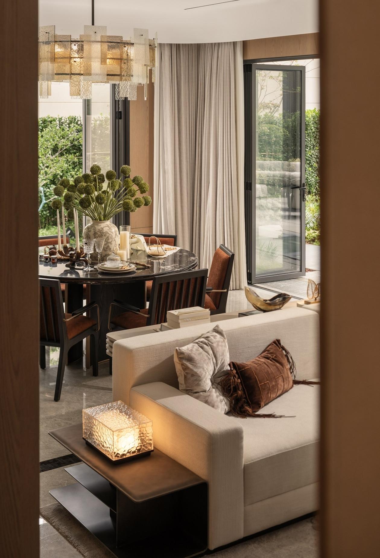 武汉联发·向湖340㎡叠墅丨中国湖北丨硬装矩阵纵横,软装元禾大千-13