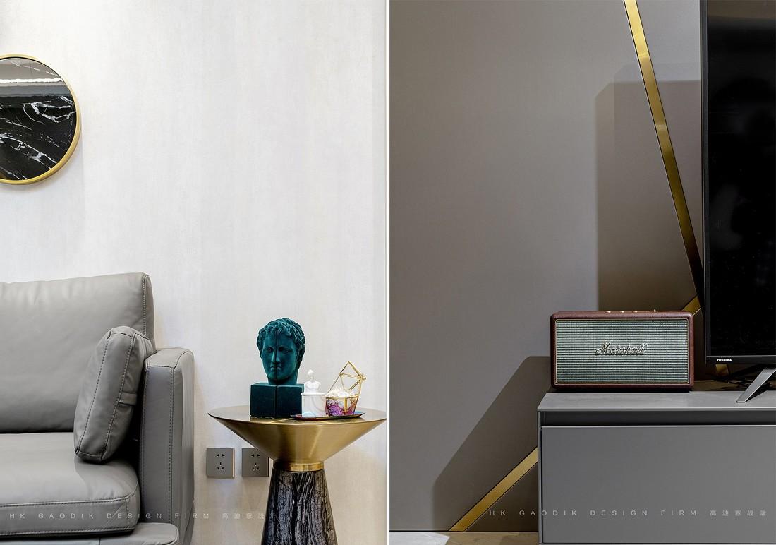 美伦堡现代轻奢风,高级灰调展现空间魅力-19