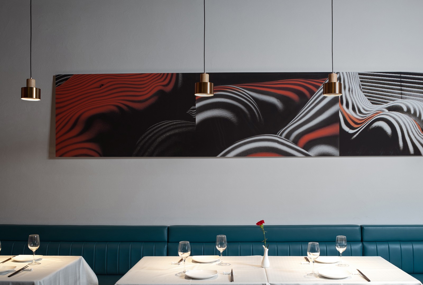 760㎡新中式北京簋街胡大饭馆 屋里门外设计-29