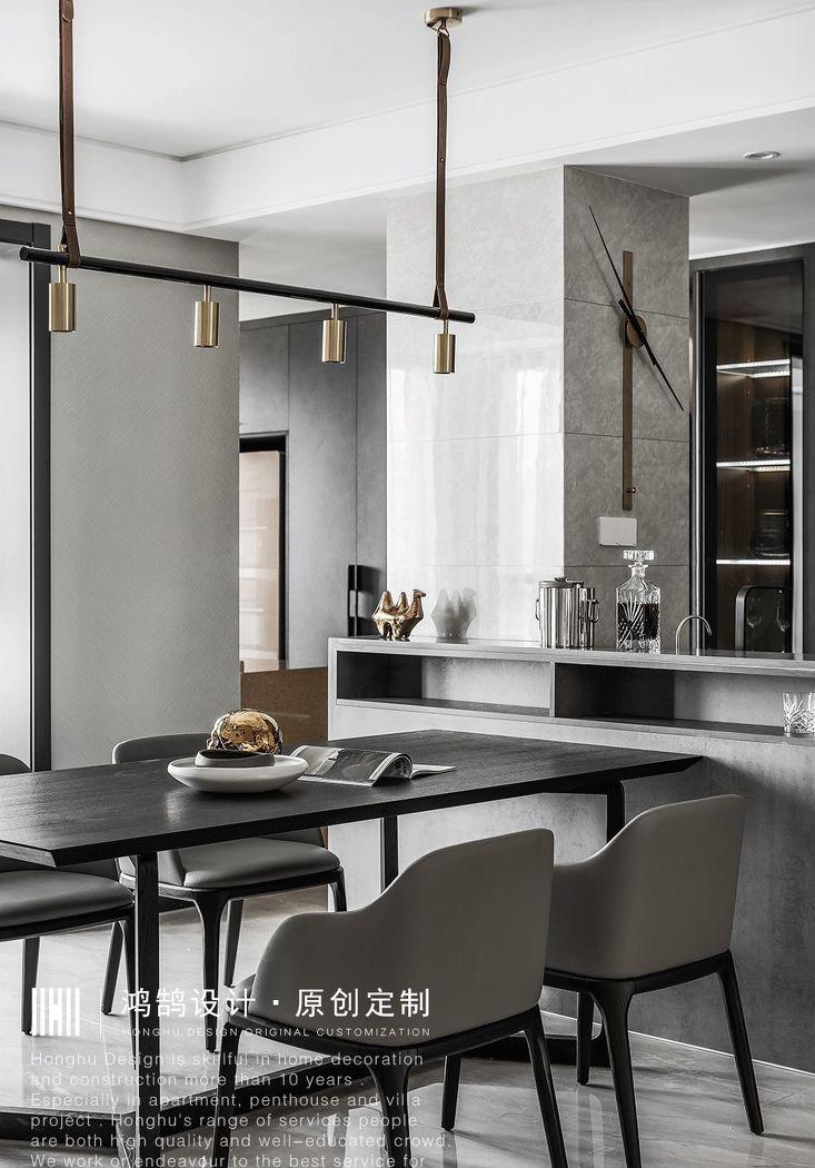 绍兴鸿鹄设计丨现代简约风,精致生活空间-9