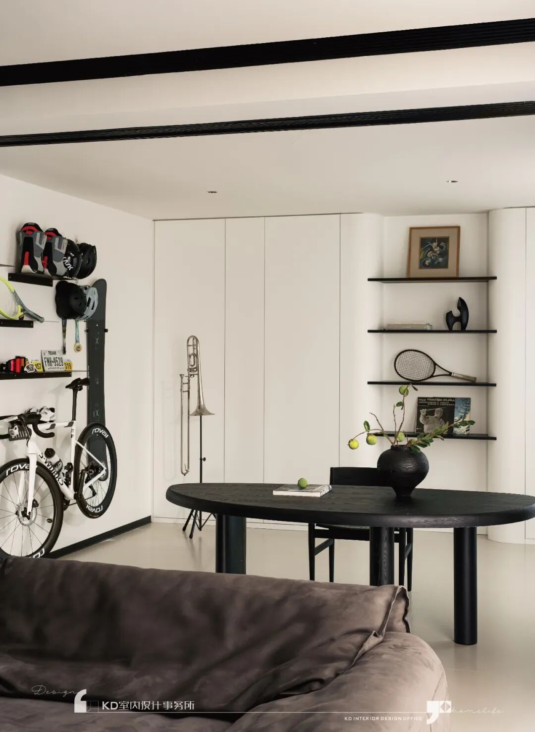 龙湖舜山府【第伍套】238㎡极简风·温润时光丨中国重庆丨KD室内设计事务所-19