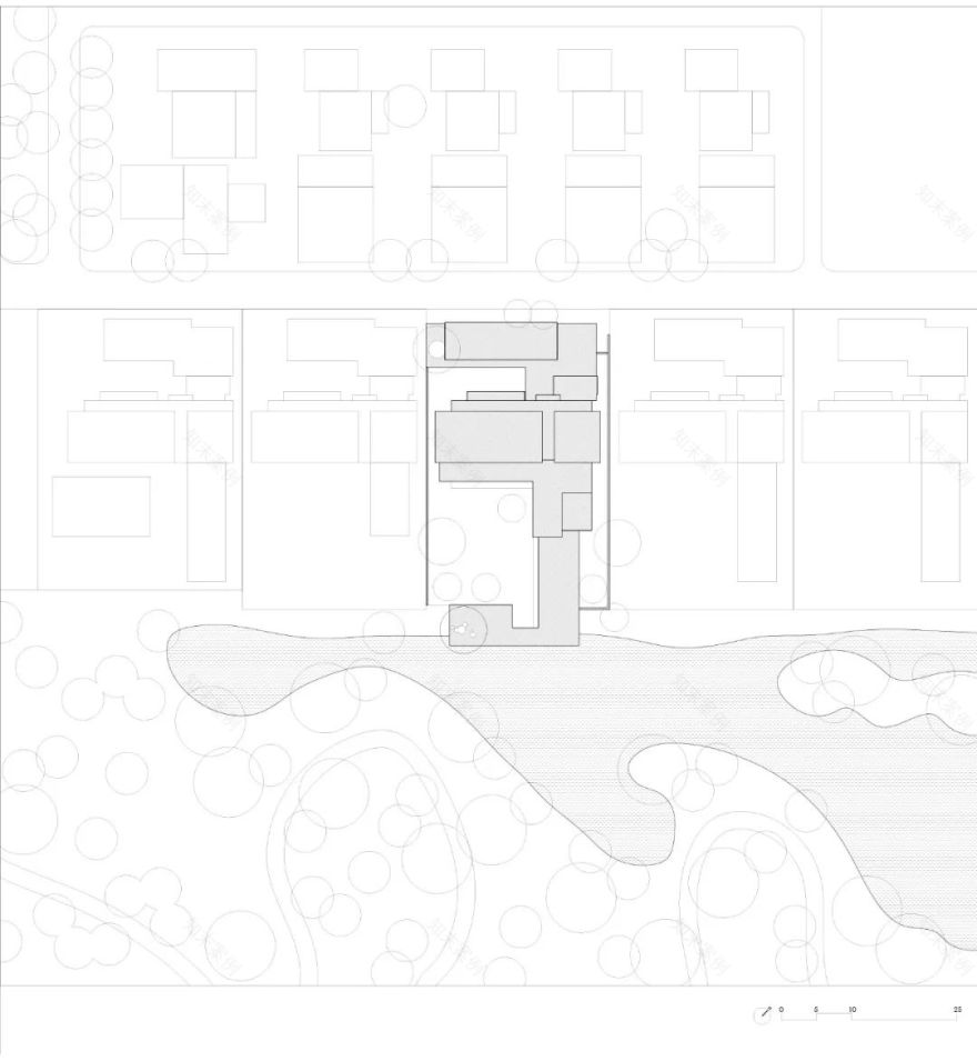 北京景宅 | 融入自然的半私密空间-16