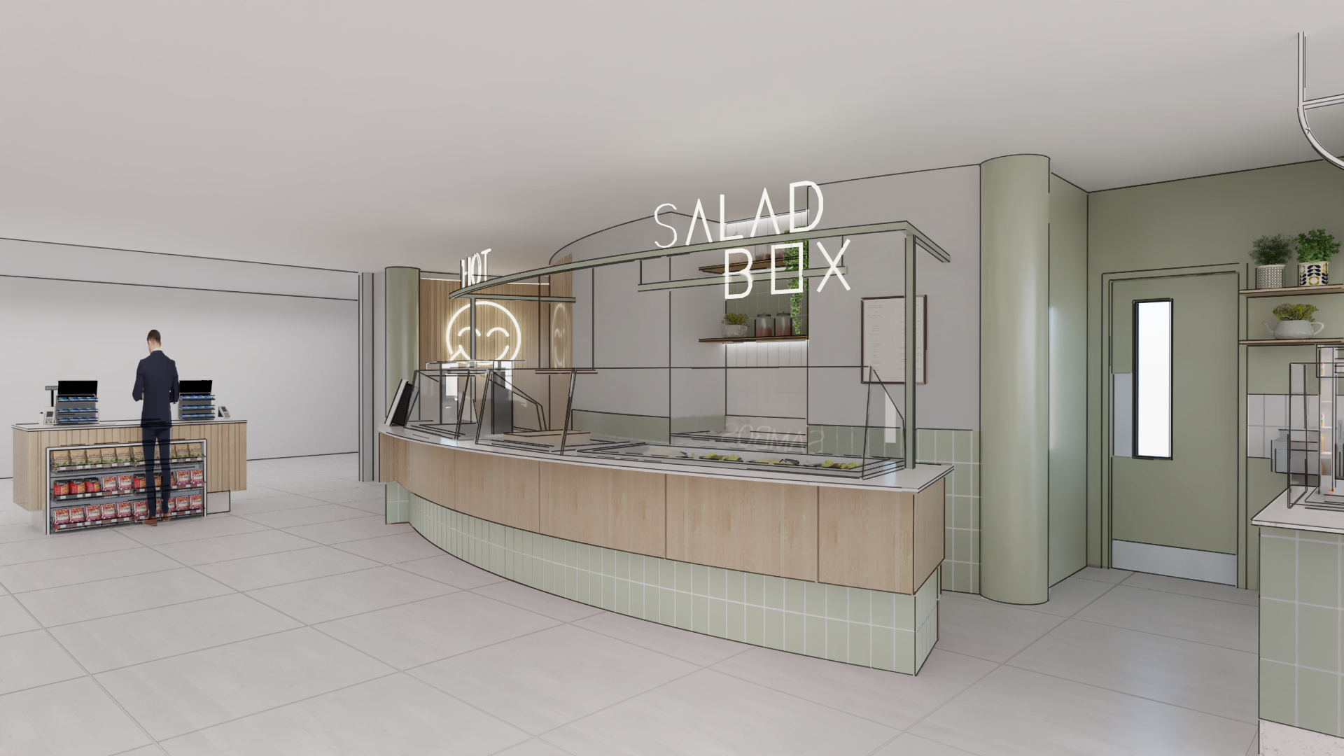 PWC 6th Floor Staff Restaurant, Seating Area & Lounges-4