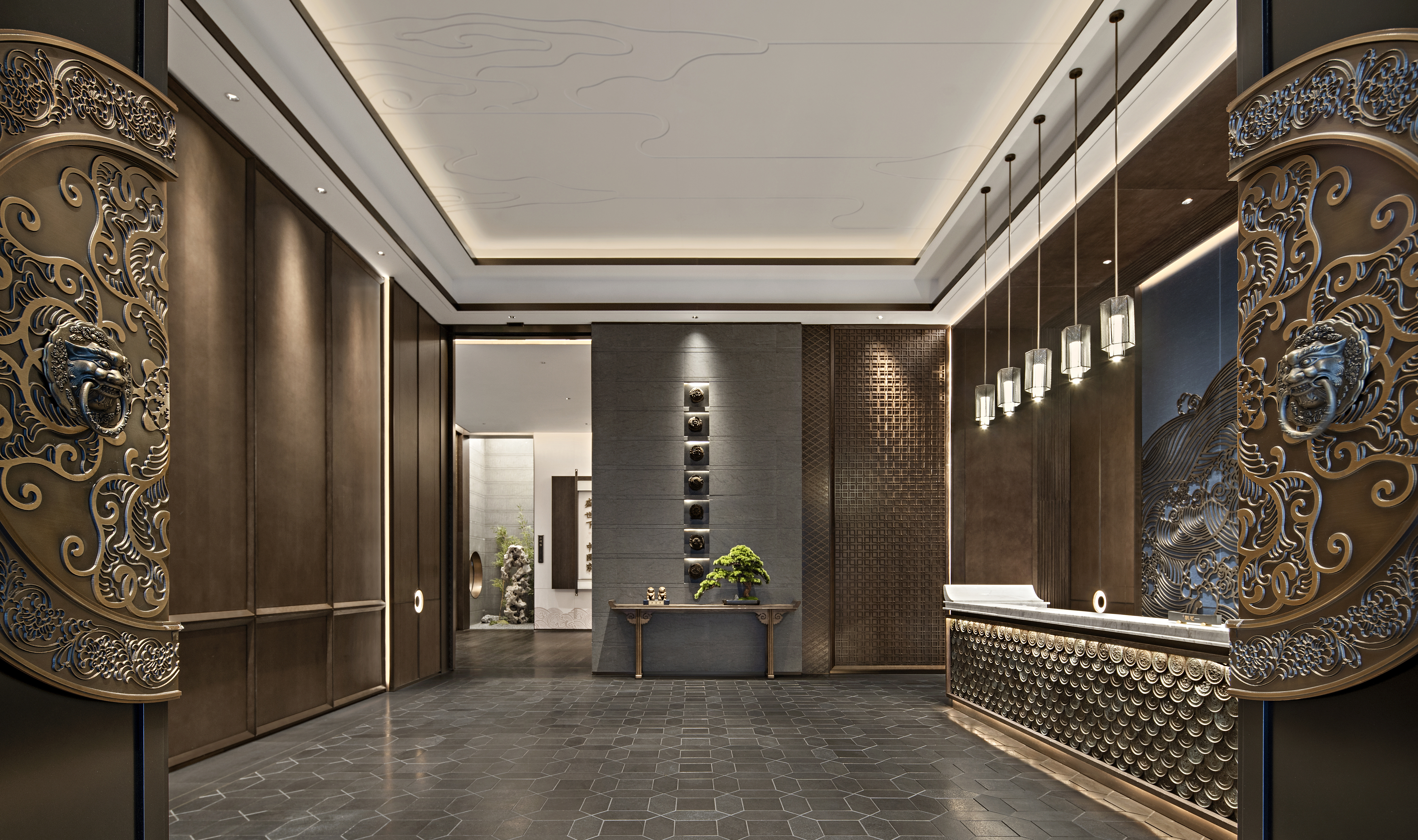 盘石设计 | 700㎡闲庭深院，云起东方，臻美之境！-8