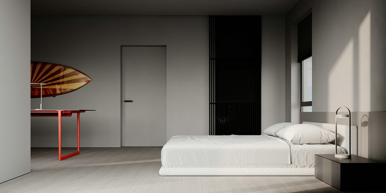 极简高级灰住宅设计-17