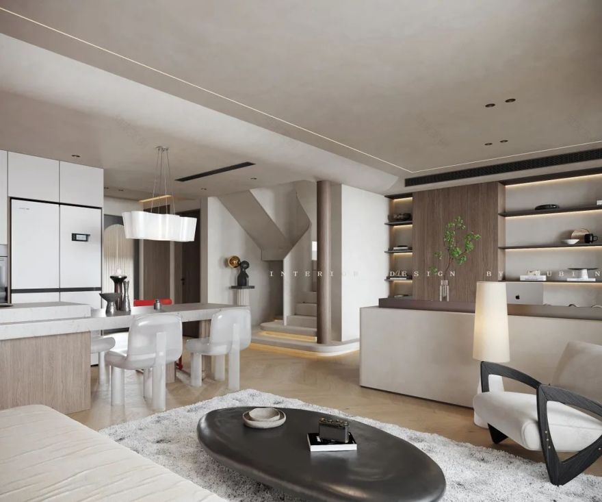 清溪涧 · 现代侘寂风住宅设计丨中国苏州丨无边设计事务所-24