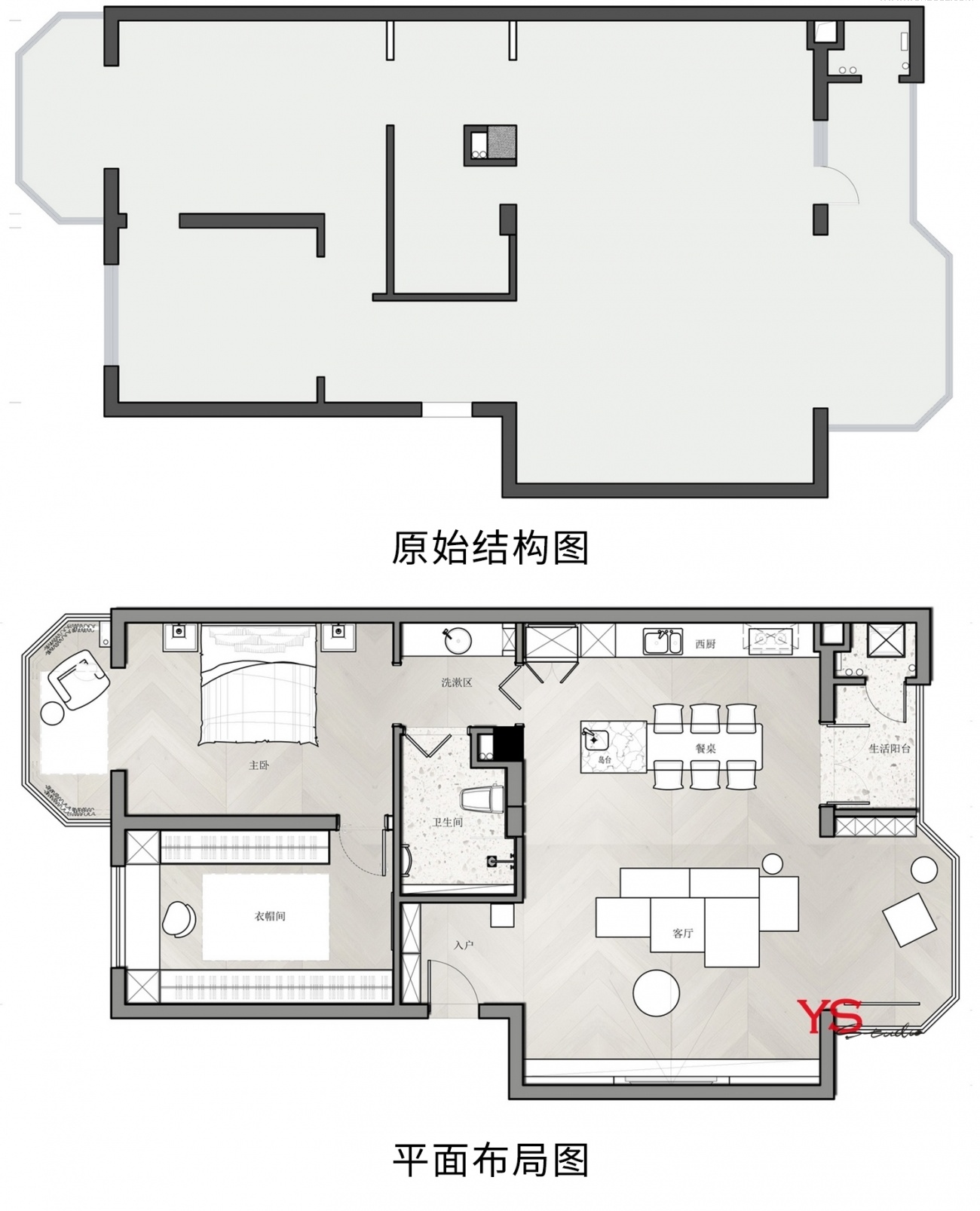 奶咖色之家 · 融合复古与极简的一室设计丨中国重庆-13