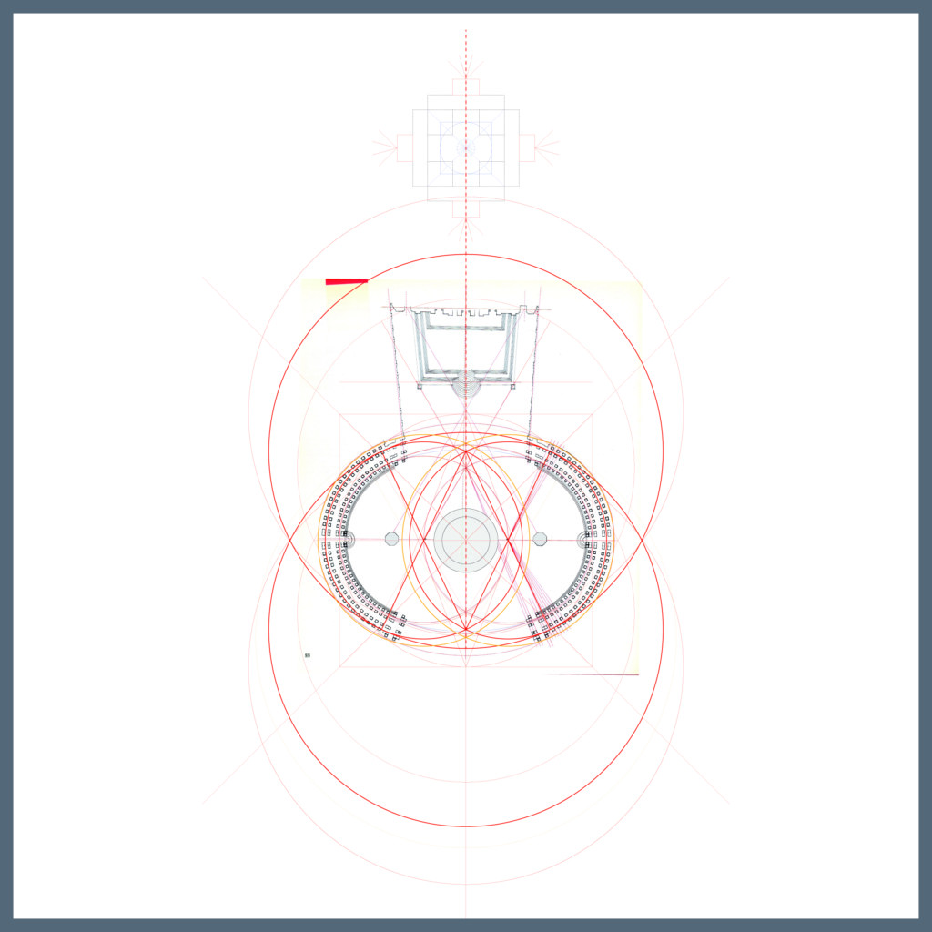 圣彼得广场绘图研究丨意大利罗马-15