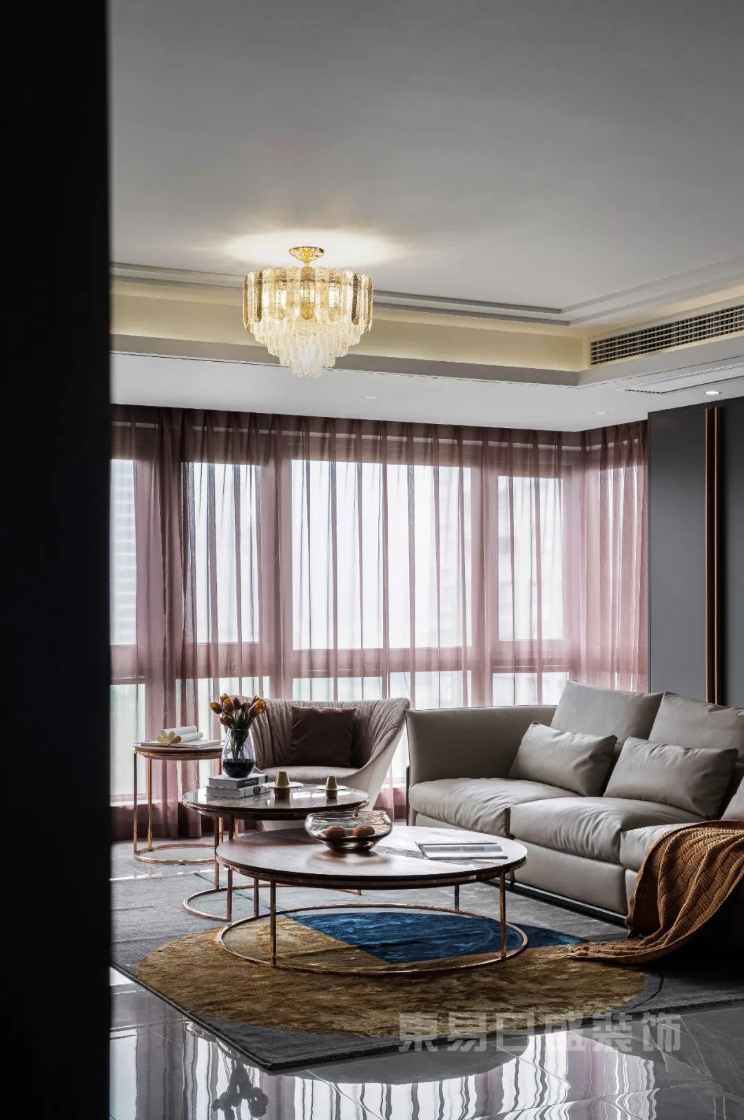 249㎡简约轻奢实景，一物一色，都在或浅或深地表达着-6