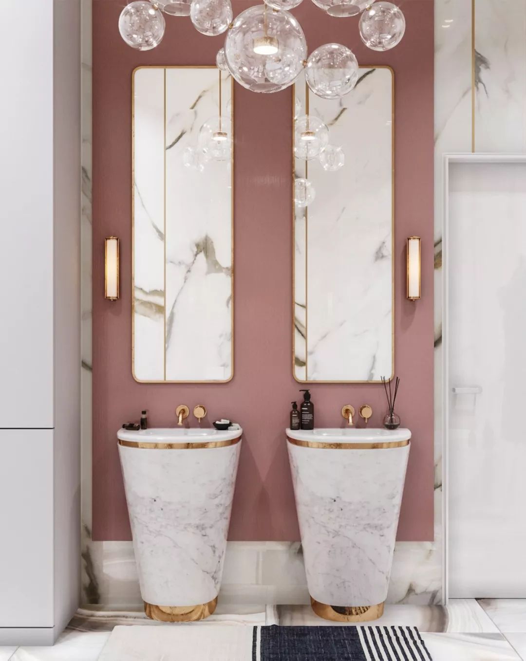 纽约 105 平米现代奢华公寓，展现优雅生活格调-9