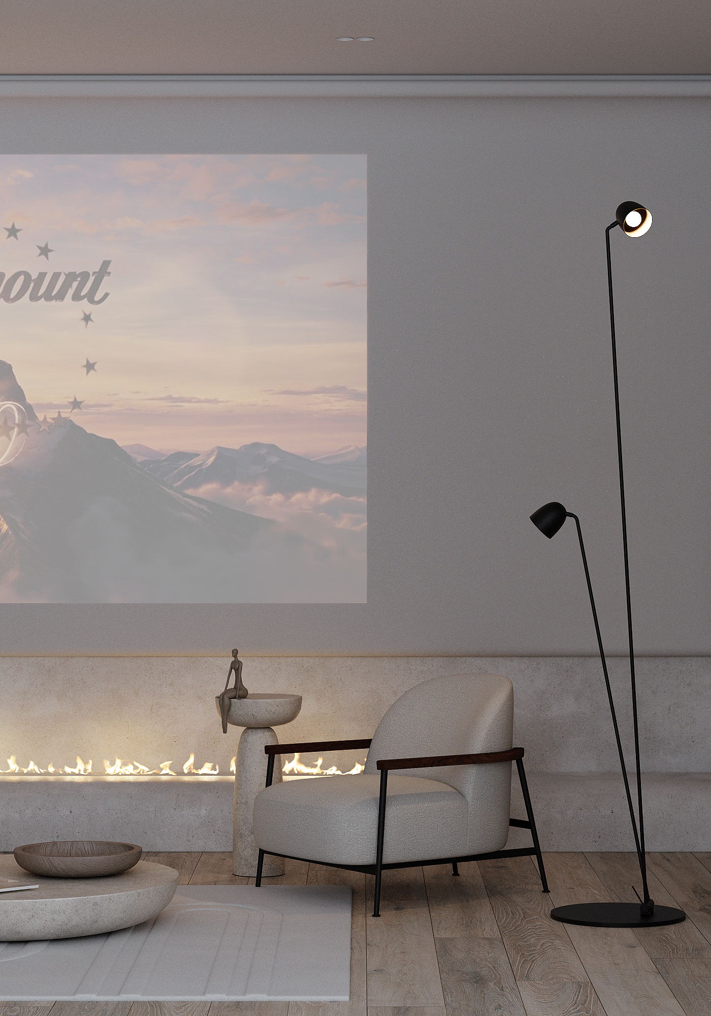 中性色系住宅设计 超有氛围感！-4