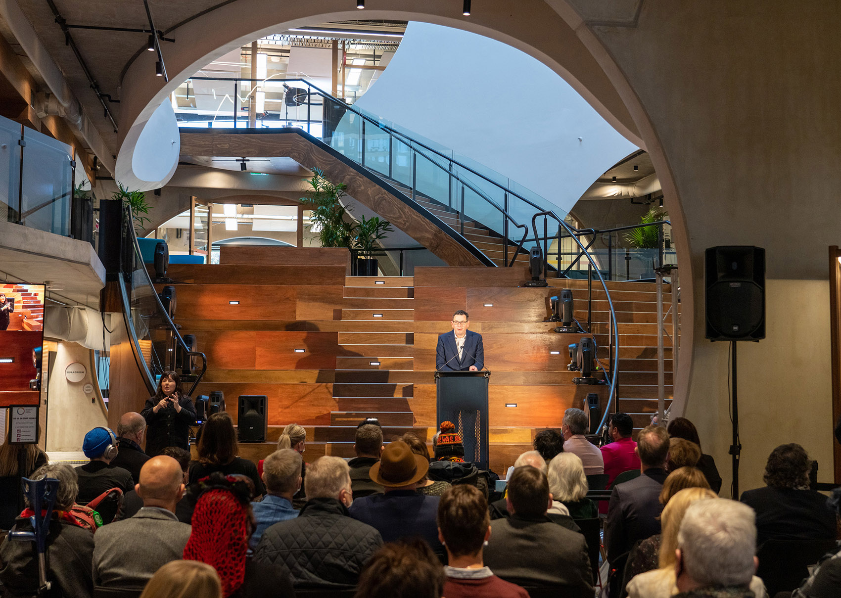 维多利亚傲娇中心丨澳大利亚丨BAU + Grant Amon-122