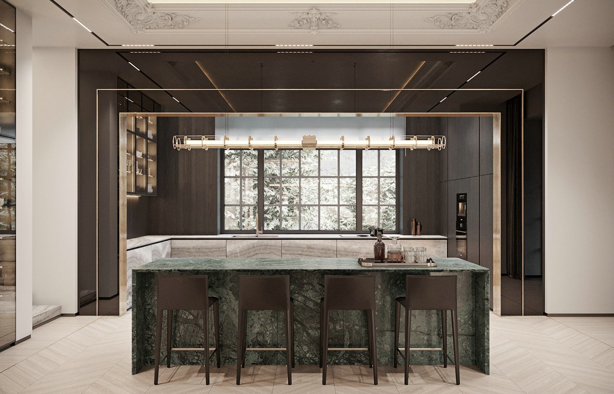 高级灰+绿色 温柔迷迭之境，简约格调-9