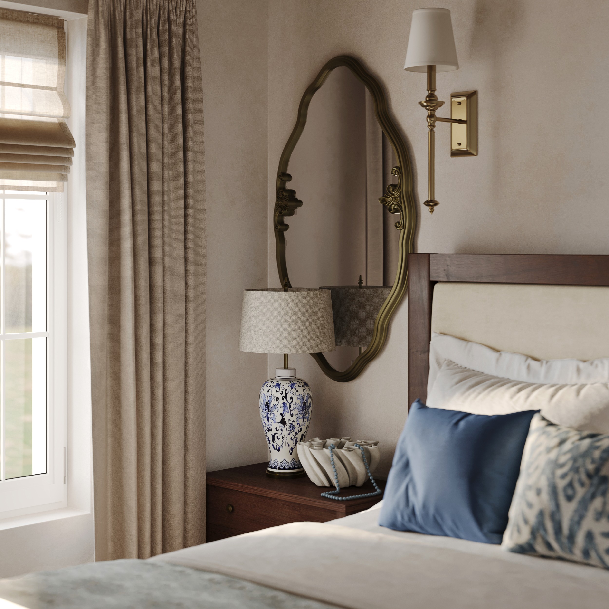 Bedroom "Sophisticated Serenity"-4